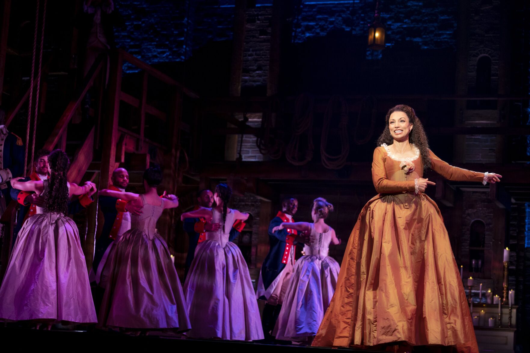 National touring production of "Hamilton" 2024